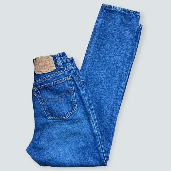 𝅺VINTAGE 80's Levis 501 Womens Mom High Rise Jeans Size 7 W 24” USA - Picture 9 of 16